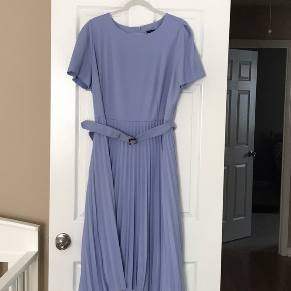 Ann Taylor Light Purple Midi Dress